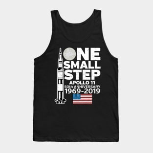 Apollo 11 One Small Step Moon Landing Tank Top